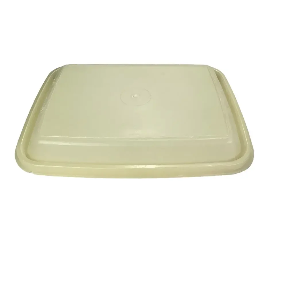 Tupperware Vintage Almond Ice Cream Keeper and Translucent Lid #2